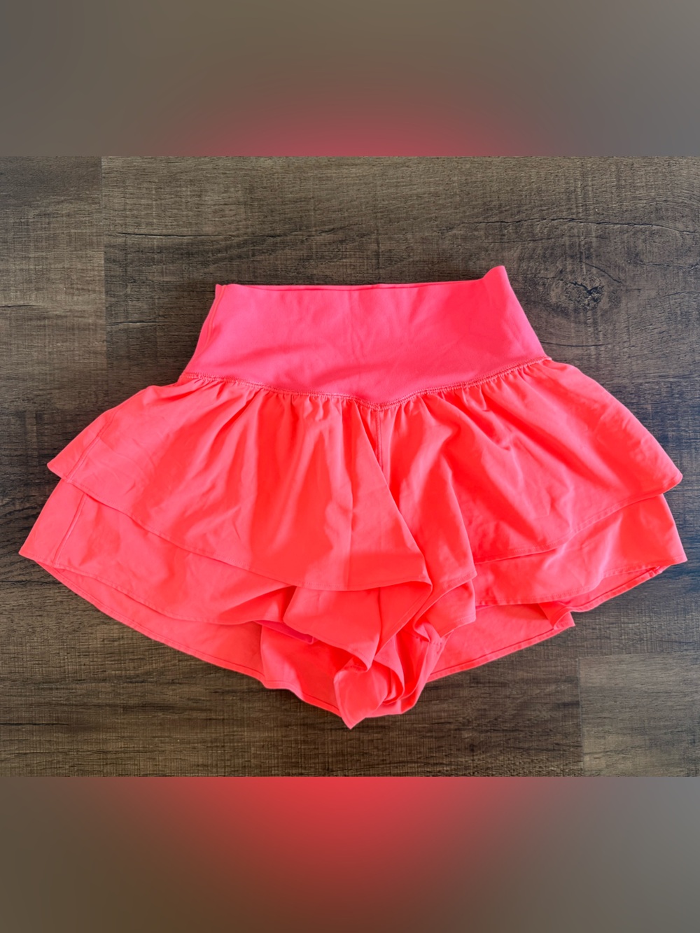 aerie Coral Pink Skort Shorts